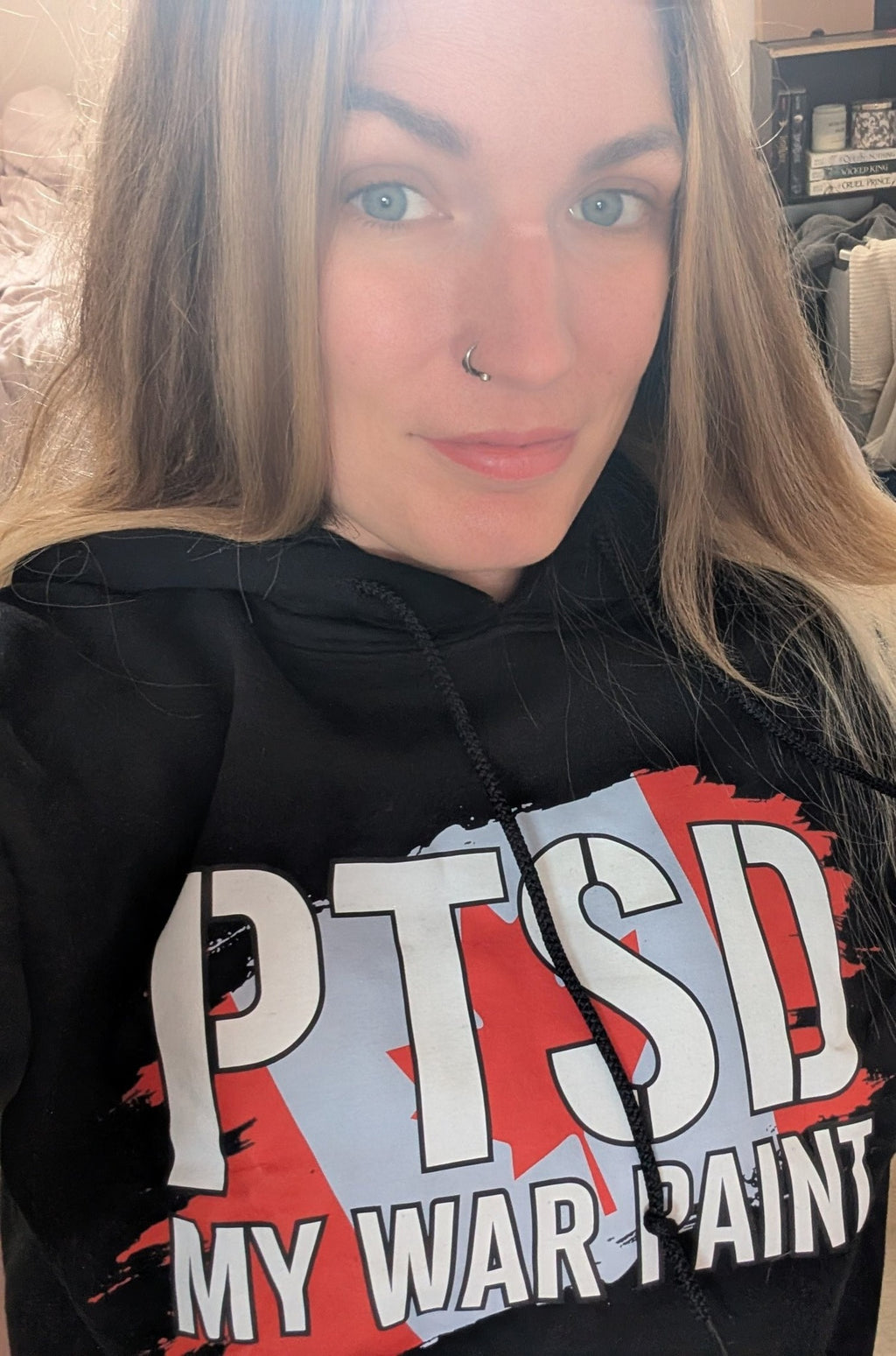 PTSD WAR PAINT HOODIE