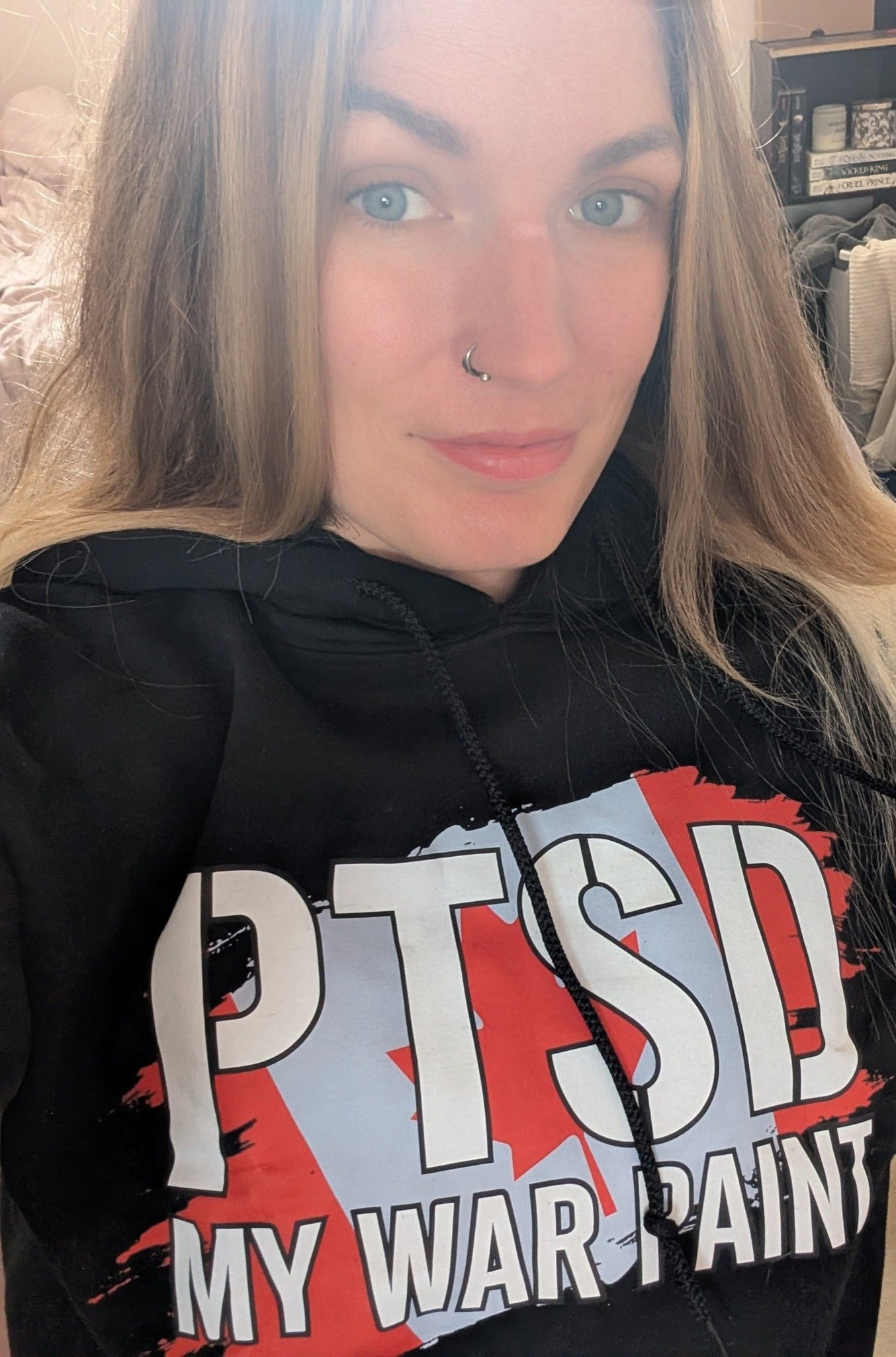 PTSD WAR PAINT HOODIE