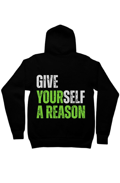 Give Yourself A Reason Zip up