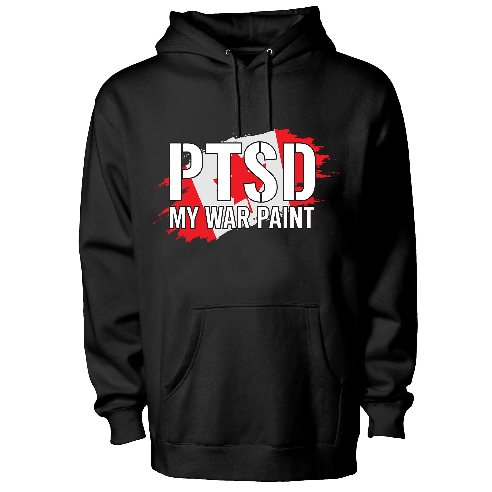 PTSD WAR PAINT HOODIE