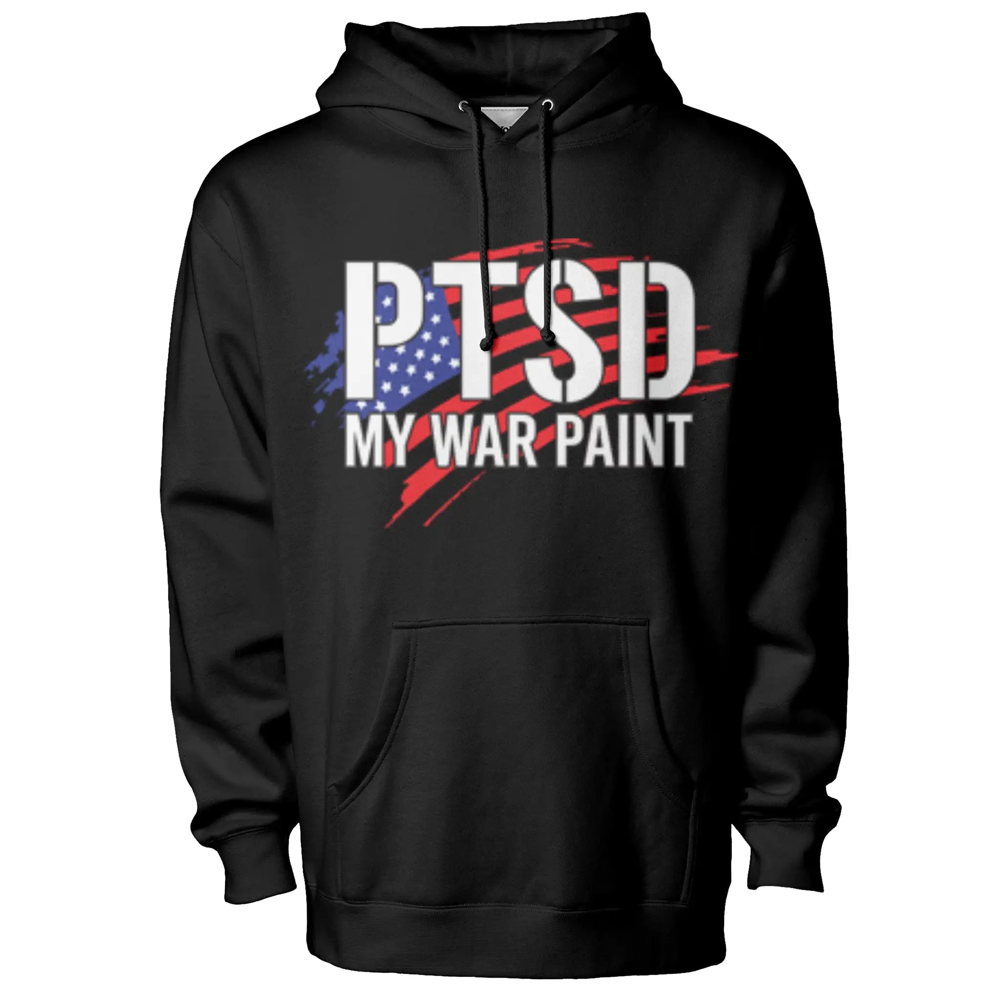 PTSD USA WAR PAINT HOODIE